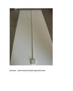 13 Amp 3 Pin Socket