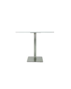 Square Table Top with Chrome Legs