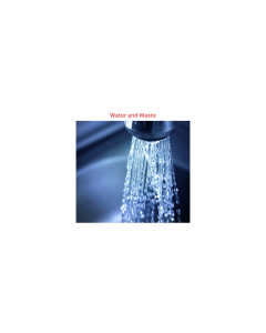Water and Waste